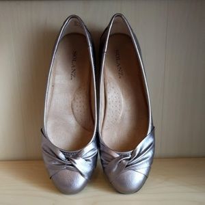Solanz Cameron Flats Womens Ballet Size 9